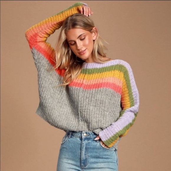 Rainbow Sweater | Poshmark